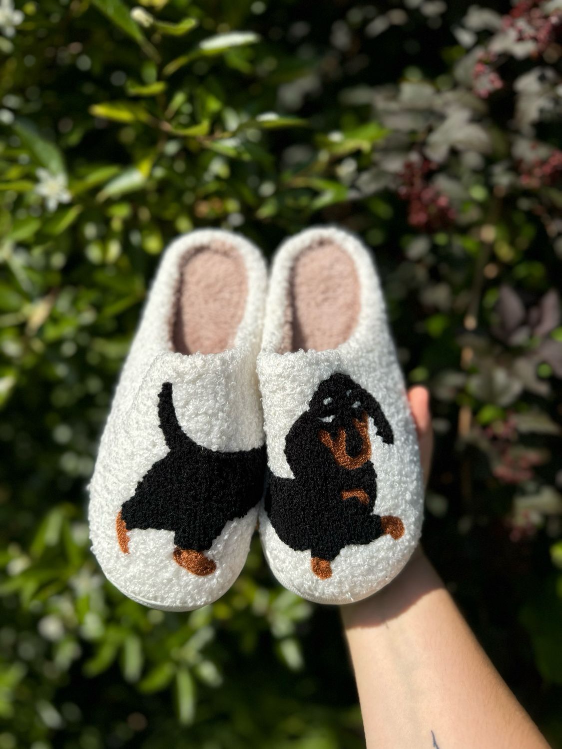 Sausage Dog Slippers (Size 7-8)