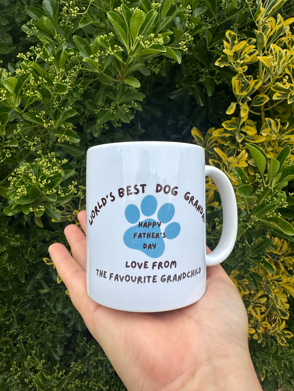 Father’s Day Mug - World’s Best Dog Grandad