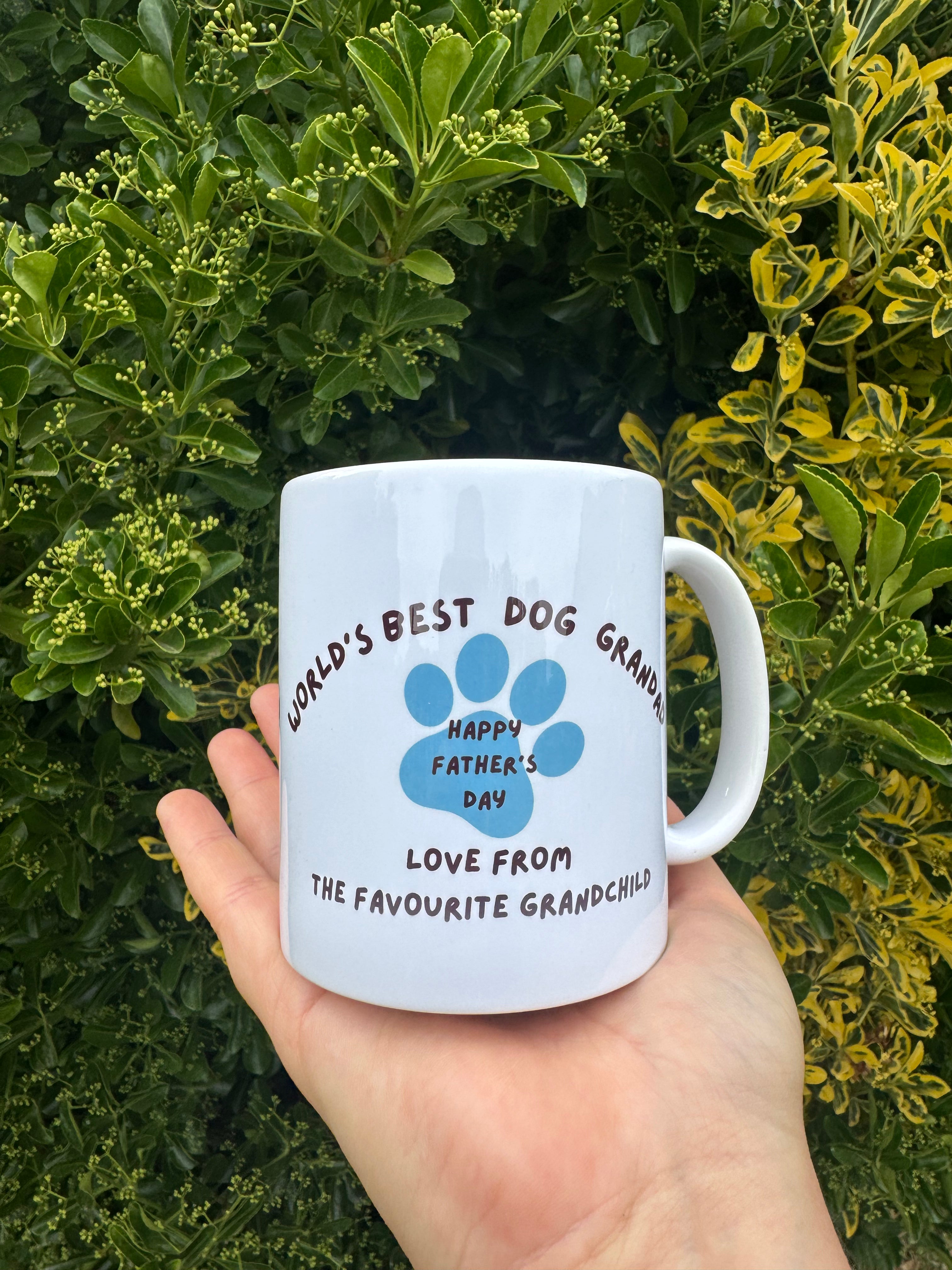 Father’s Day Mug - World’s Best Dog Grandad