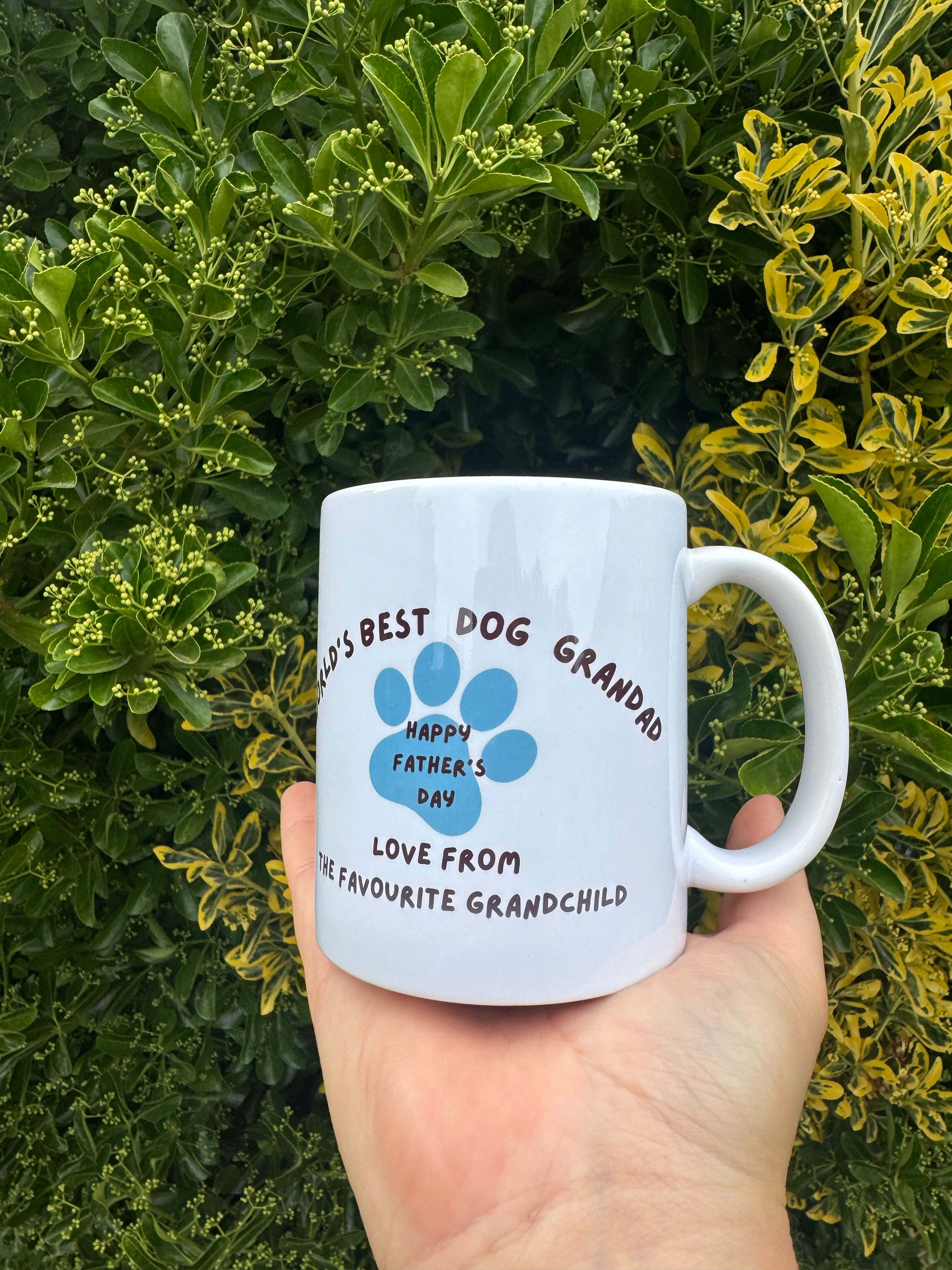 Father’s Day Mug - World’s Best Dog Grandad